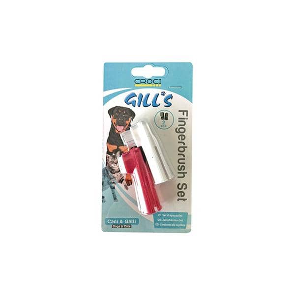 GILL'S FINGER TOOTH BRUSH 2 PCS